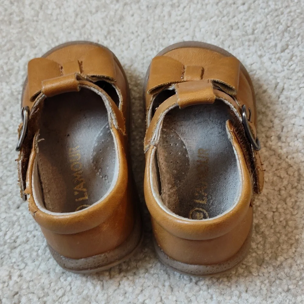 L'amour shoes Emma Bow T-Strap Mary Jane - Picture 2 of 4